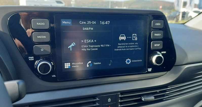 Hyundai Bayon cena 87900 przebieg: 10, rok produkcji 2024 z Suchań małe 154